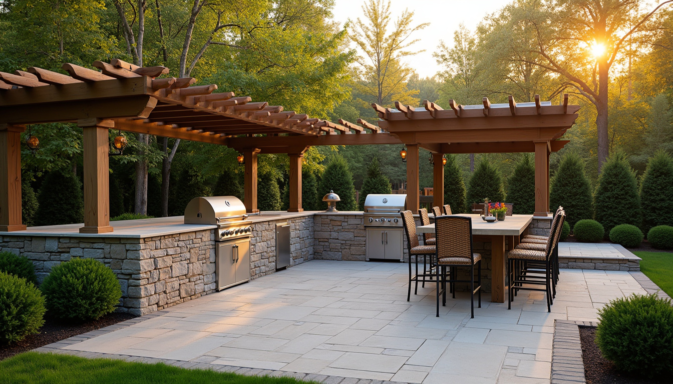 Outdoor Kitchens in South Jersey by Aronia Landscape Design & Construction
