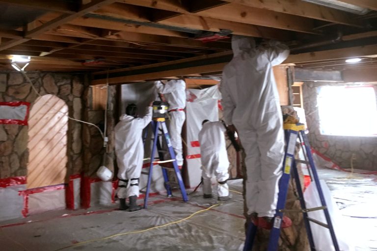 Atlas team on an active remediation project