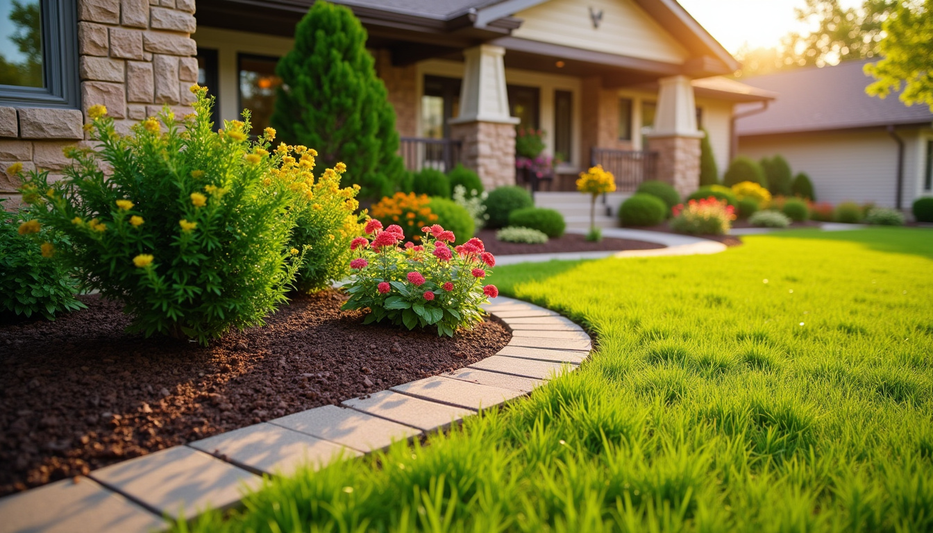 Seasonal yard cleanup with leaves and debris cleared in Lincoln, NE