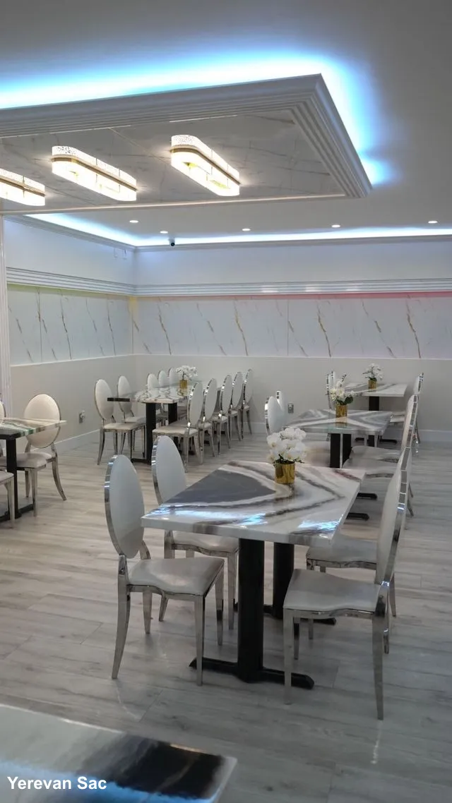 Elegant private dining room setup for a special celebration at Yerevan Sac in Carmichael