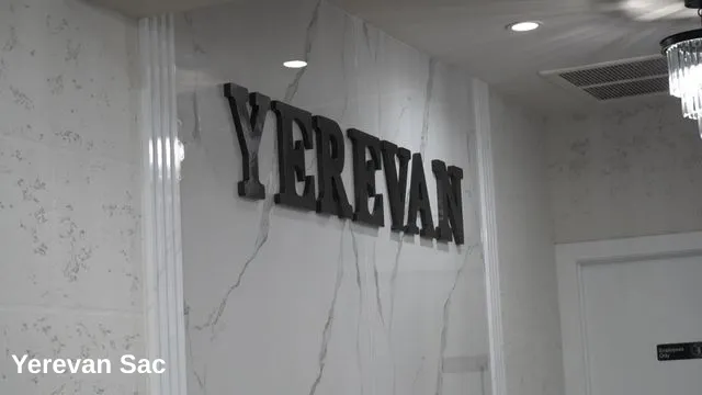 Yerevan Sac restaurant interior in Carmichael, CA